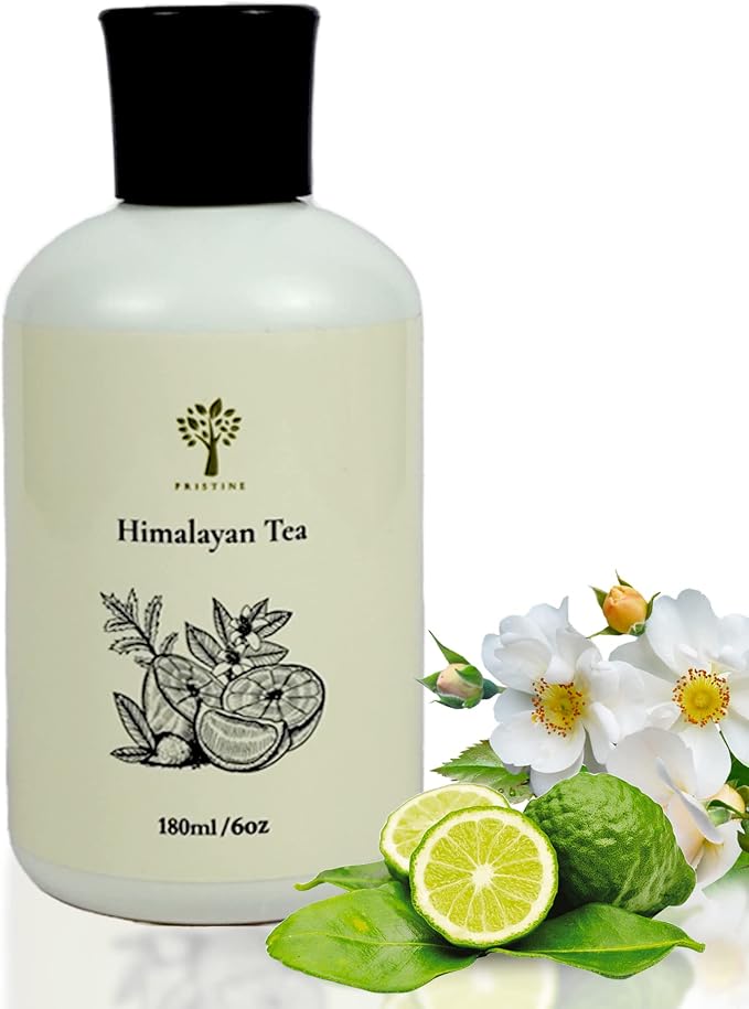 PRISTINE Himalayan Tea/Westin Hotel Inspired Scent Diffuser Refill with Free Reed Stick | Fresh Bergamot/White Tea Room Fragrance Reed Diffusers, Oil & Room Diffusers with Reed | Home Fragrance