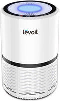 Levoit Air Purifier for Home Pets Bedroom, Air Purifiers Quiet Operation | High-Efficiency Filter for Smoke, Dust, Pollen, Odors in Office Nursery, Optional Night Light, AHAM VERIFIDE, LV-H132, White