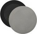 2 Pack Drain Hair Catcher Durable Silicone Hair Stopper Shower Drain Covers Easy to Install and Clean Suit for Bathroom Bathtub and Kitchen