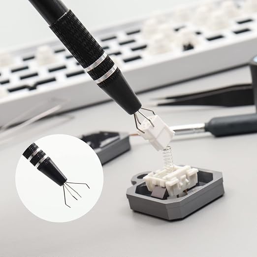 Mechanical Keyboard Lube Kit GPL 205g0 Switch Lube with 2 in 1 Switch Opener Switch Puller Keycaps Puller Switch Clamp for Cherry Mx Switch