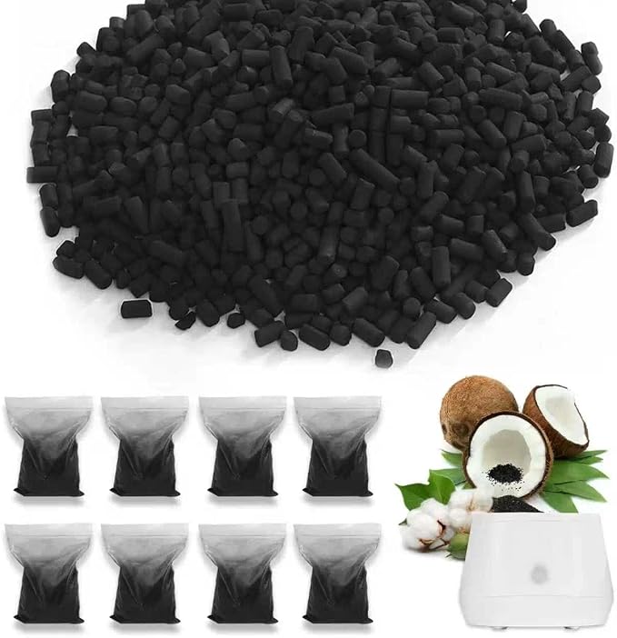 4 Pounds (8-Pack) Filter Refills Compatible with Lomi Smart Waste Composter | Odor Absorbing, Easy to Replace, Long-lasting, Premium Materials