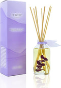 Reed Diffuser Set - DE-Stress Lavender Eucalyptus Scented Oil Diffuser | Home Fragrance Reed Diffuser for Bedroom, Bathroom Shelf Décor, with Real Botanicals in the Bottle - Made in the USA