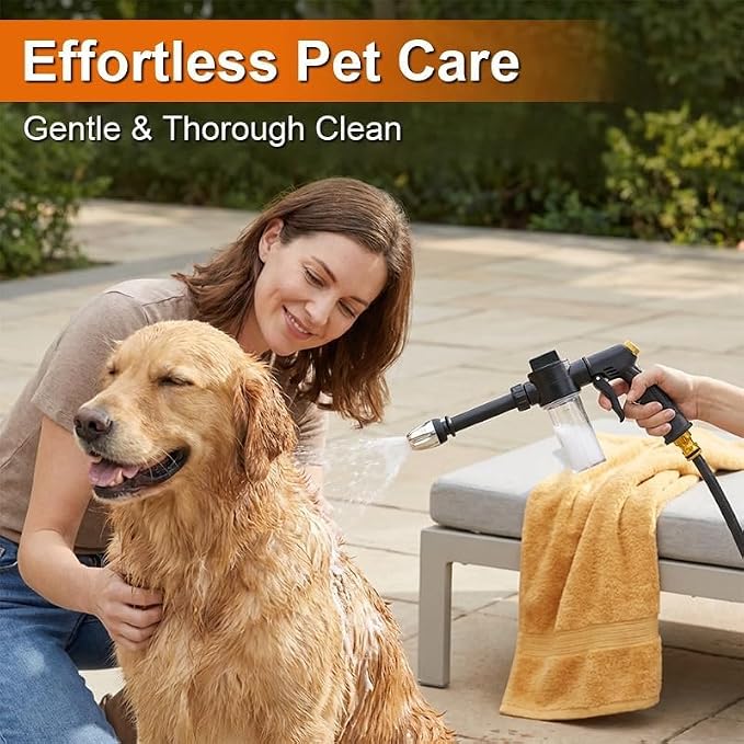 Jet Nozzle Power Washer forGarden, 2026 New Pressure Washer Wand with Jet Nozzle, Pressure Washer Nozzle for Car Washing Patio Garden Outdoor Cleaning gg