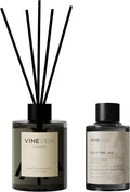VINEVIDA | Water Lily | Reed Diffuser for Home & Bathroom | Long-Lasting Scent Sticks Set | Oil Stick Diffuser | Bathroom Scent