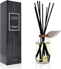 Reed Diffuser Set - Baltic Amber Scented Diffuser with Sticks | Home Fragrance Reed Diffuser for Bedroom, Bathroom Shelf Décor - Made in the USA