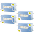 Gerrii 4 Pcs Gloves Box Holder Metal Glove Dispenser Wall Mounted Tissue Box Holder for Lab, Kitchen, Office, Garage, Home,Medical(10.51 x 4.02 x 3.5 Inch,White)