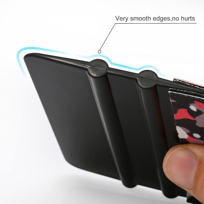 EHDIS 10pcs Vinyl Squeegee 4 Inch Car Vinyl Scraper Decal Applicator Window Tint Wallpaper Smoothing Tool with Black Fabric Felt Edge-Black