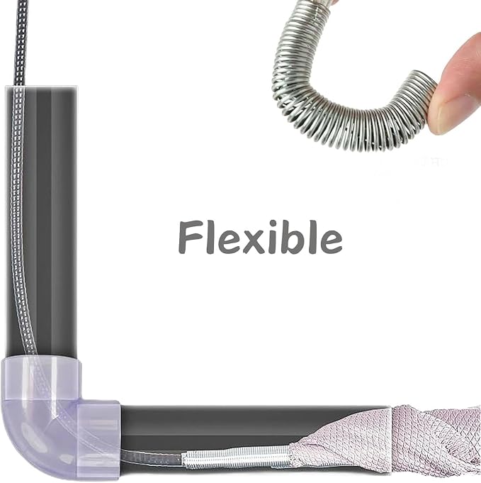 Drain Snake,116 inch Flexible Grabber Claw Pick Up Reacher Tool,Drain Clog Remover - Gutter Cleaning Tools for Home Sink, Bathroom Tub,Drain, Toilet, Tight Spaces