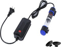 5W UVC Aquarium Light for Fish Tank and Pond – Quartz Tube Waterproof UV Lamp, Water Clarifier for Clearer Water