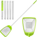 Sepetrel Pool Skimmer Net-Total Length 59 inches, Leaf Rake Nets with Aluminum Pole for Fast Cleaning Swimming Pools,Ponds, Hot Tub, and Spas, Pool Cleaner Supplies and Accessories