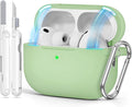 for AirPods Pro 3 Case 2025,Come with Cleaner Kit,Magnetic Teal | Silicone Protective Cover for Airpod Pro 3rd Generation Case with Keychain,for Women Men,One-Piece Design,Shockproof,Magnetic