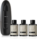 VINEVIDA Studio Plug in Waterless Diffuser and 3 Hotel Fragrance Oils - Essential Oil Diffuser for Home - Room Fragrance Air Diffuser [Black Scent Machine]