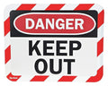 Sign Holder, Magnetic, Keep Out, PK2