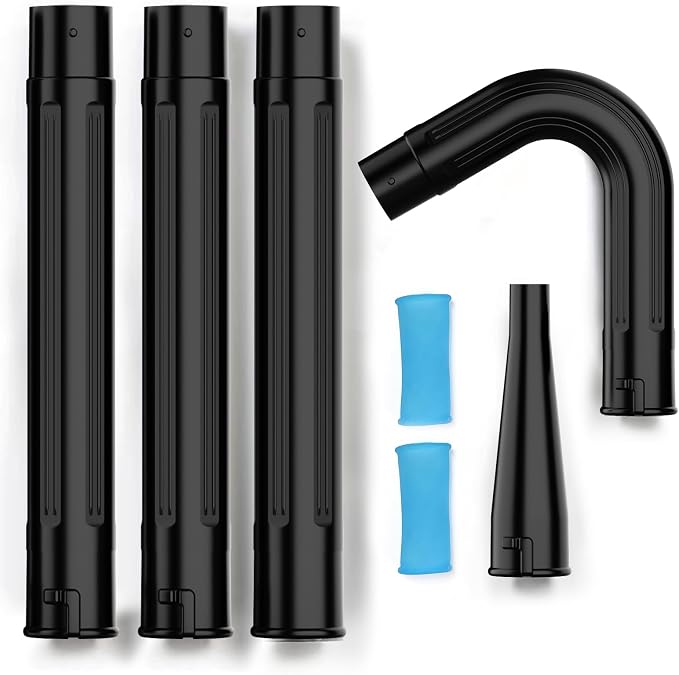 Sealegend 2-1/2 in. Gutter Cleaning Attachment Kit for Wet Dry Vac | Upgraded Locking Connection, Shop Vacuum Accessory for Cleaning or Blowing Gutter Debris, Up to 5 ft. Reach