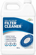 NOYATECH Pool Filter Cleaner Spray – No Soak Cartridge Cleaner for Hot Tub, Spa & Pool Filters – Removes Oil, Grease & Buildup Fast – Extends Filter Life – Gallon