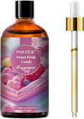 PHATOIL 3.38FL.OZ Sweet Fruit Candy Fragrance Oils for Aromatherapy, Essential Oils for Diffusers for Home, Perfect for Diffuser, Yoga, Skin Care, DIY Candle and Soap Making - 100ml | Long Lasting Scented Oils For Humidifier, Air Freshener, DIY Soap Ca...