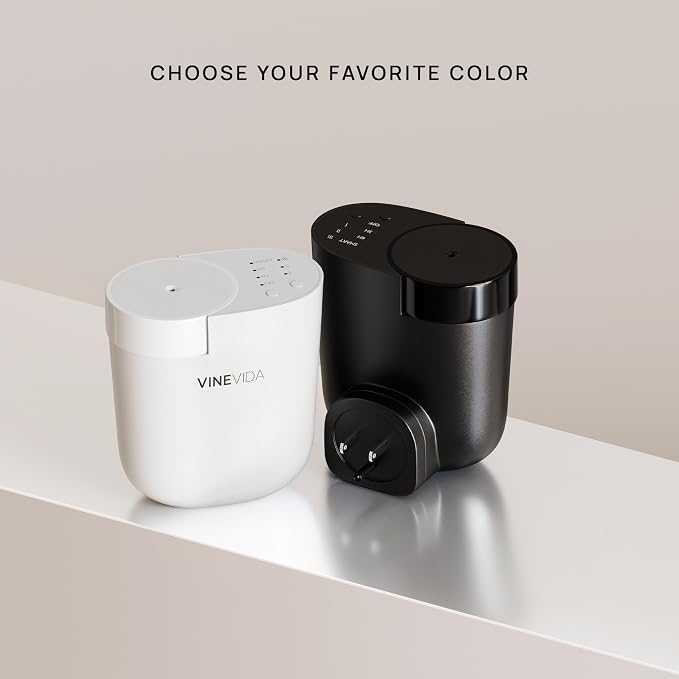 VINEVIDA Prime Plug-in Diffuser for Home & Office | Fragrance Oil Diffuser - Cold Air Diffuser for Essential Oils | Scent Machine (2 Hotel Scents Included)