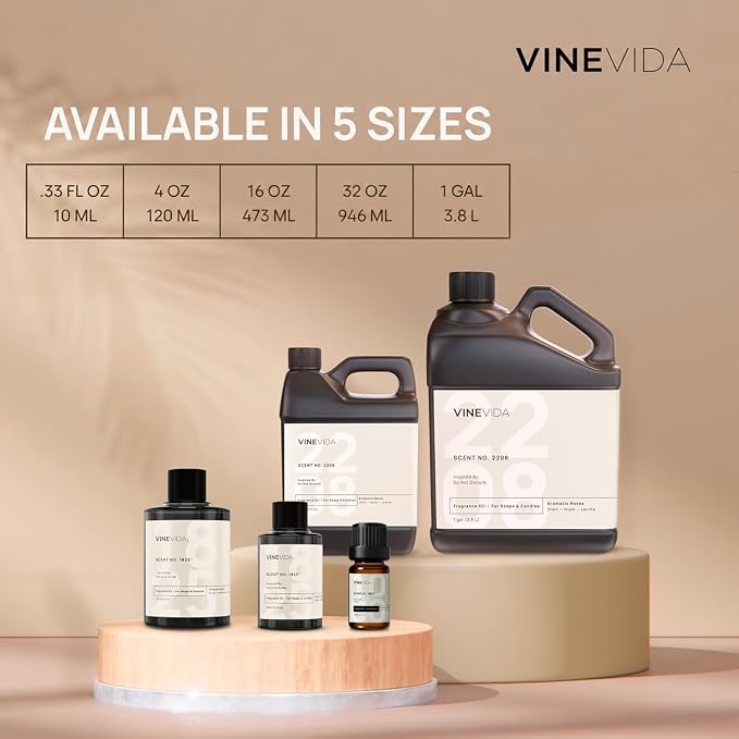 VINEVIDA [10ml] Scent NO. 1001 Fragrance Oil for Cold Air Diffusers - Inspired by Ritz Carlton