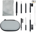 10 PCS Hearing Aid Cleaning Kits Hearing Amplifier Brush Tools Earbuds Headphones Airpods Cleaner Brush Kits with Case