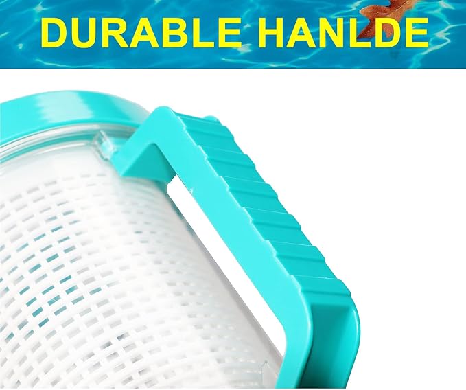 Leaf Canister Catcher In-line Leaf Canister for Pool & Spa, With Mesh Basket & 5 Skimmer Socks, For Suction Manual & Automatic Pool Cleaners (White)