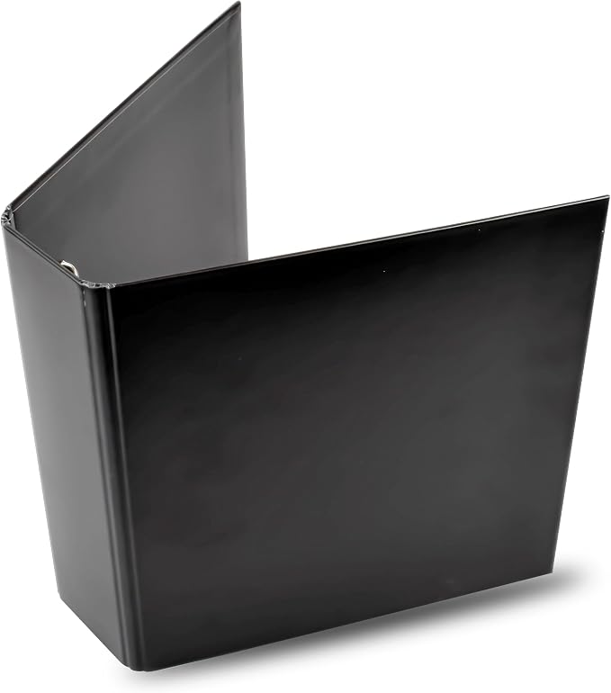 Tarifold 2-Ring DVD and CD Storage Binders, Holds 25 Sleeves, Black, 4 Pack | Each binder holds 25 DVD/CD sleeves, flexible spine, scratch-resistant finish; sleeves not included