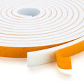 50 Feet Weather Stripping Door Seal, 1/4" Wide X 1/8" Thick Door Seal Strip High Density Foam Tape Adhesive Strip for Door Soundproofing,Window Insulation (1/4" x 1/8" x 50FT,White)