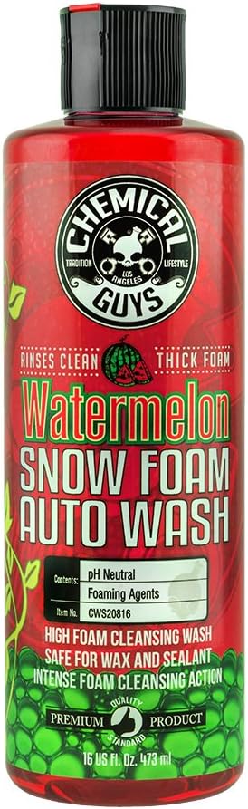 Chemical Guys, Watermelon Snow Foam Car Wash Soap for Foam Cannons, 16 oz