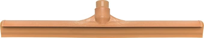 SPARTA 3656725 Plastic Floor Squeegee, Shower Squeegee, Heavy Duty Squeegee With Rubber Blade For Windows, Glass, Shower Doors, Floors, Windshields, 20 Inches, Tan, (Pack of 6)