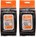 Proud Grill Q-Swiper Easy-Clean Moist, Tough BBQ Grill Cleaning Wipes, 80ct | Bristle-Free BBQ Cleaner, Heavy-Duty Thick Degreaser Wipes, Grease & Grime Remover for Outdoor Barbecue Grills, Disposable
