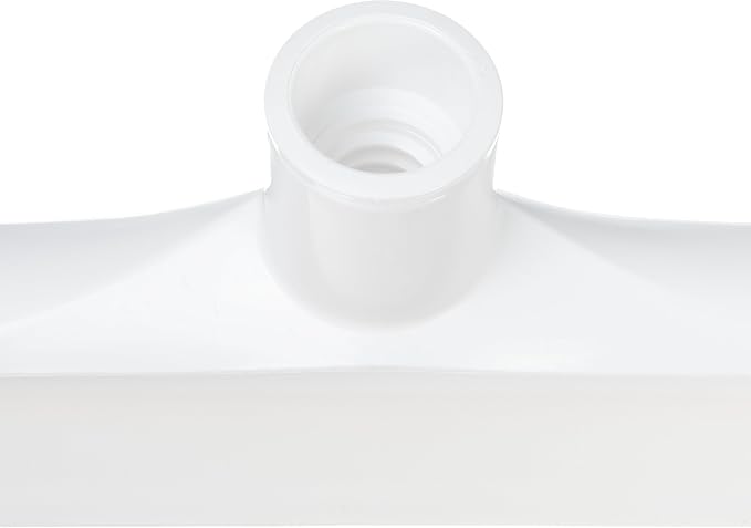 SPARTA 20" Floor Squeegee Replacement Head, Seamless Rubber with Rust-Free Plastic Frame for HACCP Compliance, Heavy-Duty Industrial Use, Thermoplastic Rubber, 19.75 Inches, White