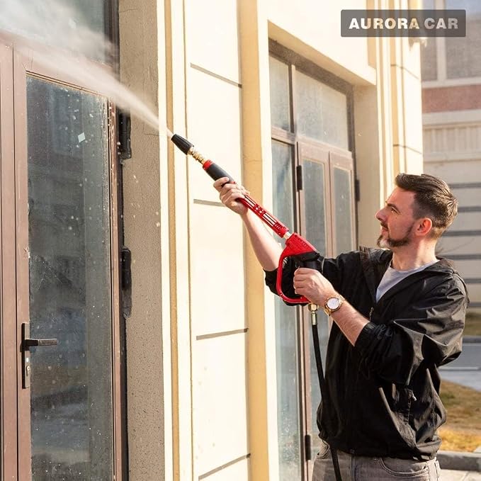 AURORA CAR Pressure Washer Tips Turbo Nozzle Pressure Washer 4000 PSI Max | Rotating Pressure Washer Nozzle with 1/4'' Quick Connect for Cleaning Brick, Concrete, and Vinyl Surfaces，4.0 GPM 4.0 Orifice