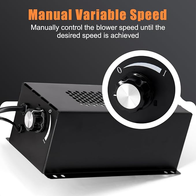 Criditpid S31105 Wood Stove Blower Fan for GHP Group, Monessen/Majestic (MHSC Brands), Majestic Dutchwest Windsor, CFM US Century Plate Steel Freestanding Wood Stove Fireplace, Speed Variable Blower.