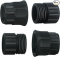 DUSICHIN Garden Hose Connector Pressure Washer Gun to Water Garden Hose Adapter, 3/4 INCHES GHT Male And Female to Power Washer Wand Handle M22 Female Fitting 3/4" GHT To M22 Joint DUS2623