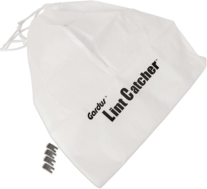 Gardus R4203613 LintEater LintCatcher, to Easily Capture Loosened Lint from Dryer Vent, No Size, white