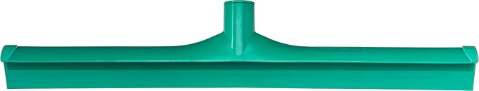 SPARTA 3656709 Plastic Floor Squeegee, Shower Squeegee, Heavy Duty Squeegee with Rubber Blade for Windows, Glass, Shower Doors, Floors, Windshields, 20 Inches, Green, (Pack of 6)