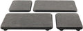 Set of 4 Water Absorbent Diatomite Coasters, Diatomaceous Earth Kitchen Soap Dish, Bathroom Trays, Water Absorbing Stone Used for Hand Soaps & Plants & Toiletries in The Modern Home