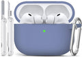 for AirPods Pro 3 Case 2025,Come with Cleaner Kit,Lavender | Silicone Protective Cover for Airpod Pro 3rd Generation Case with Keychain,for Women Men,One-Piece Design,Shockproof