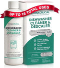 Think Crucial Dishwasher Cleaner & Descaler, 15 Uses, 75% Savings Per Use – 32% Citric Acid Liquid Concentrate – Whirlpool, Bosch, KitchenAid, Samsung, LG – 16 FL OZ
