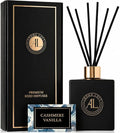 Black Reed Diffusers for Home | Premium Fragrance Diffuser | Reed Diffuser Sticks in Oil Set with Cashmere Vanilla Scent | Smell Good Stuff | Long-Lasting Oil for Bathroom & Office (5 oz)