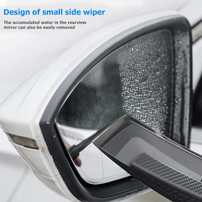 11.8 Inch Soft Silicone One-Piece Car Window Squeegee | ergonomic grip, flexible scratch-safe edge, wet-surface cleaning, works on glass and mirrors, automotive accessories