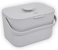 Kitchen Compost Bin – 1.3 Gallon Countertop Compost Bin with Lid, Odor-Blocking, No Charcoal Filters Needed, Indoor Compost Bin with Removable Basket, Easy Clean