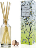 Reed Diffuser Set, Lemon Verbena - Bathroom Shelf Décor | Reed Sticks, Tart, Citrus with fruity notes of Bergamot & Greens, A Cheerful Gift Idea, Made in the USA