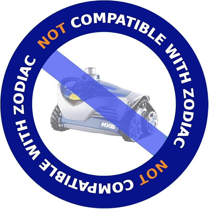Poolvio Pool Vacuum Hose 33 Feet (10 x 40 Inch), 1.5 Inch Cuffs, Compatible with Most Inground Pool Automatic Cleaners, Gray