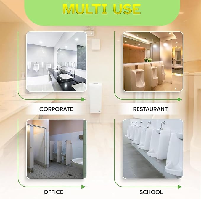 Urinal Screen Deodorizer (40 Packs) with 40 Gloves | Orange, Lemon, Ocean Breeze,Apple,Lavender | Anti-Splash Urinal Screen | Urinal Cakes for Toilets in Bathroom Restaurant Office Stadium School