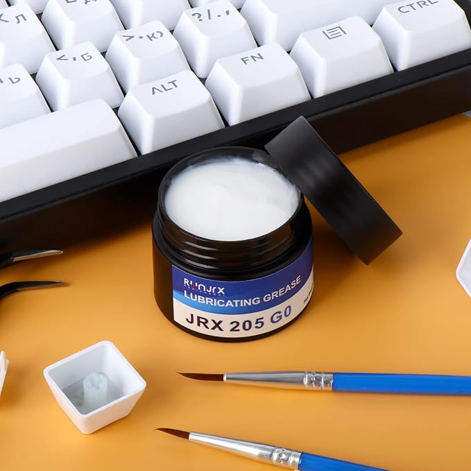 RUNJRX Keyboard Lube Kit JRX 205G0 0.53oz/15g for Mechanical Keyboard Lube, Switch Opener for MX Kailh,Keyboard Tools with Keycap Puller