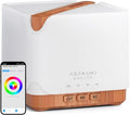 ASAKUKI Essential Oil Diffuser Smart WiFi Humidifier 700 ml | Easy Connect with Alexa and Google Home, Phone App & Voice Control, Customized Schedule Timers and LED Light