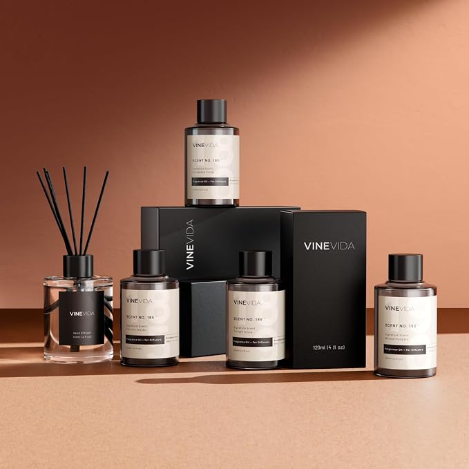 VINEVIDA (4oz) Hotel Diffuser Oil | Inspired by 5 Star Hotels | Hotel Scents | Cold Air Diffuser Oil