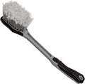 VIKING Car Wash Brush, Wheel and Fender Brush, Long Handle Tire Cleaner for Car Detailing, 16.5 Inch, Grey/Black (Pack of 6)
