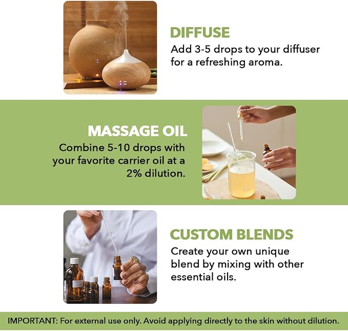 Majestic Pure Peppermint Essential Oil for Diffuser - 4 Fl Oz (Pack of 2) | 100% Natural Essentials Oils for home fragrance, diffuser use, massage, DIY candles, DIY soaps, Aromatherapy