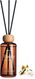 M&SENSE Reed Diffuser Set, Orange Blossom, 6.3 oz Natural Essential Oil | Non-Toxic Organic, Long-Lasting Fragrance, Ideal for Living Room, Kitchen, Gifts for Women